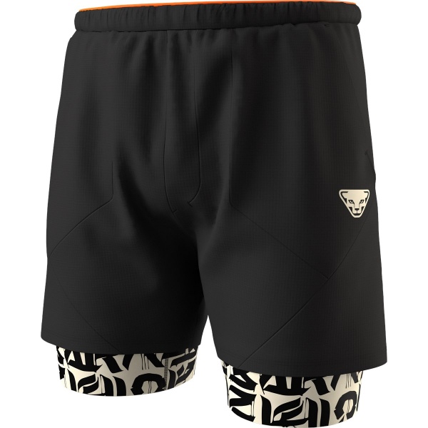Shorts Dynafit Trail 2in1 Black Out Overcast