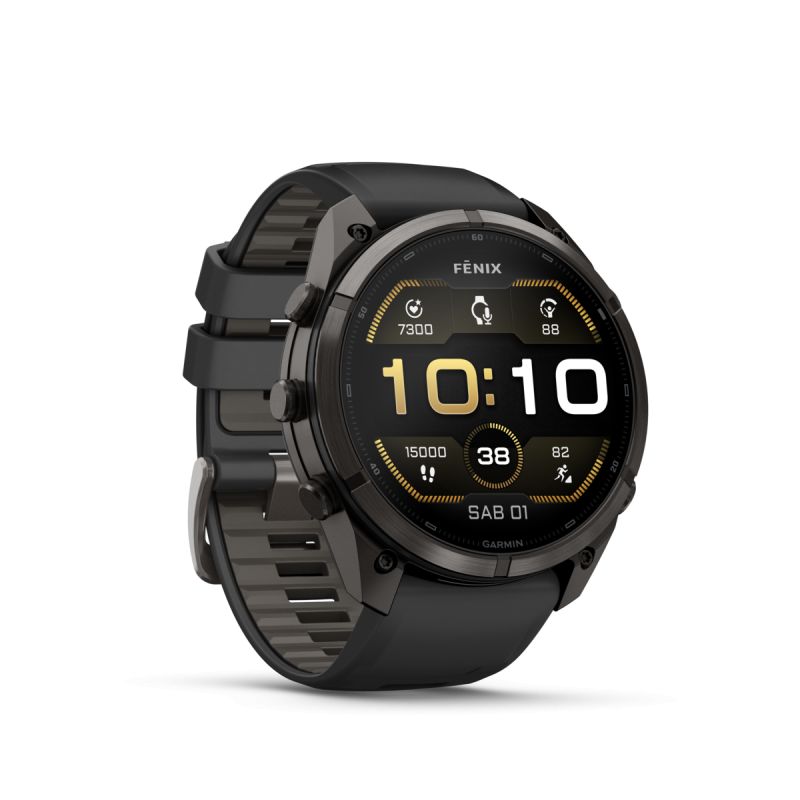 Orologio Fenix 9 Pro 51 Mm Amoled Carbon Grey Black