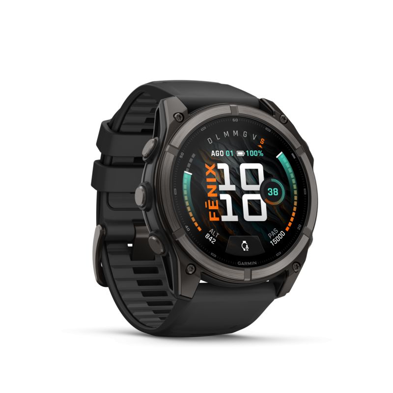 Orologio Fenix 9 51 Mm Titanium Dlc Carbon Grey