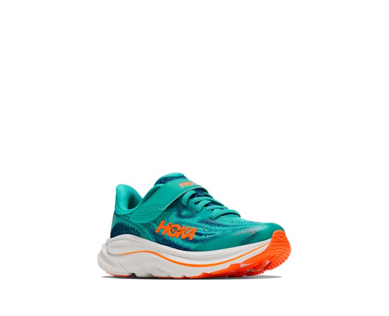 Scarpa K Clifton 10 Little Kids Night Glow Blue Electric Aqu