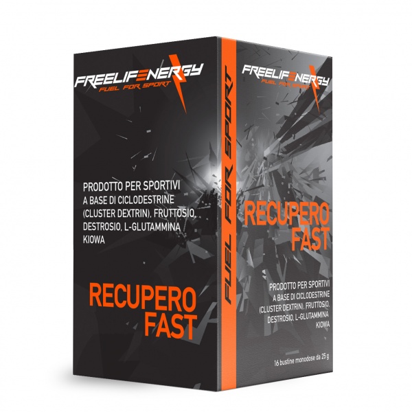 Integratore Freelifenergy Recupero Fast - 16 Bustine Da 25gr