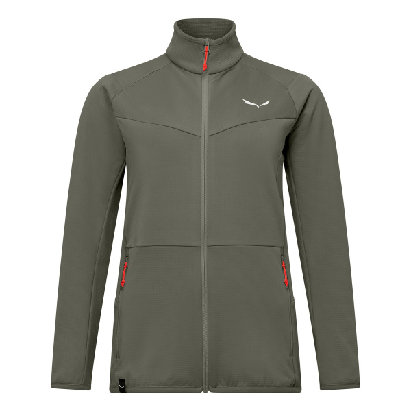 Jacket Salewa W Puez Cammino Pl Faded Green
