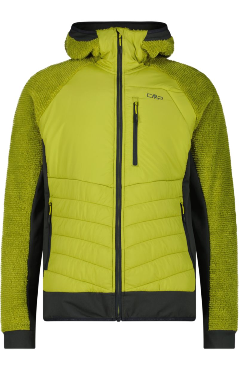 Giacca Hybrid Fix Hood 30d Cardamom