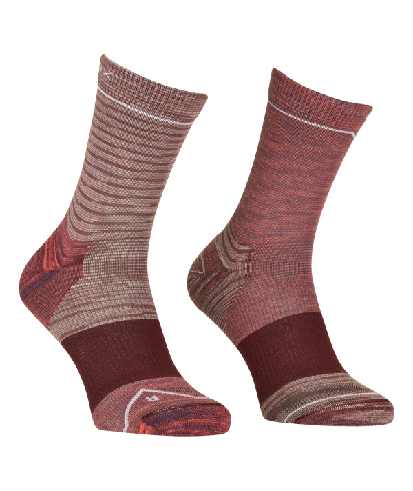 Calzini Ortovox W Alpine Mid Wild Rose