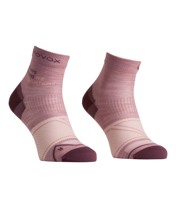 Calzini Ortovox W Alpine Light Quarter Dusk Rose