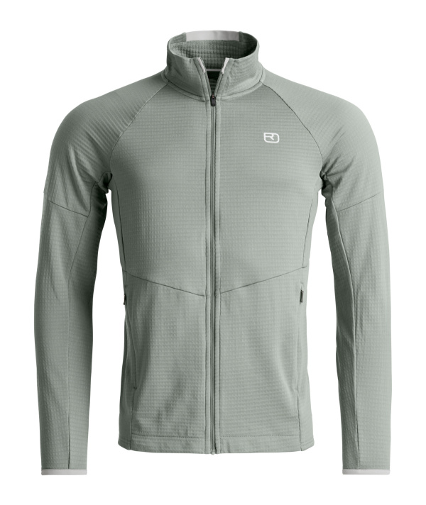 Fleece Ortovox Light Grid Green Sage