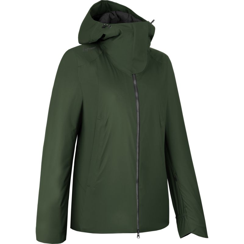 Giacca W Tiziana 2l Remoca Dark Forest Green