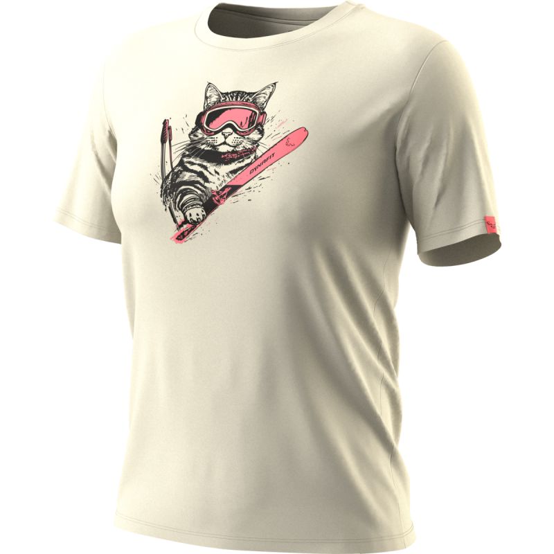 T-shirt W Graphic Cotton Overcast Snow Cat