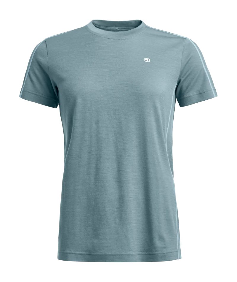 T-shirt W 185 Rock N Wool Short Sleeve Icy Shore
