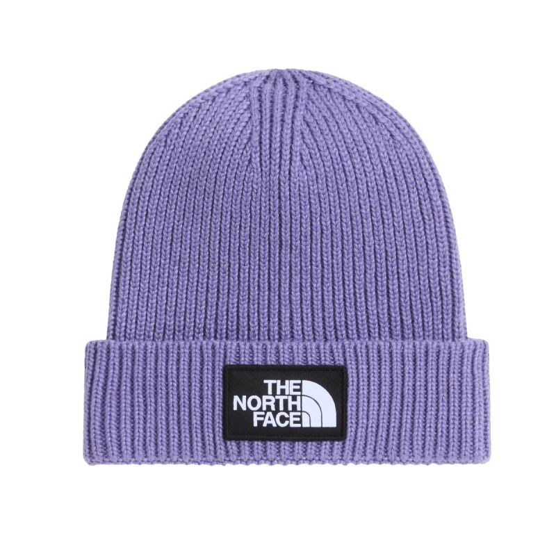 Berretto Kids Logo Box Cuffed Grounded Plum
