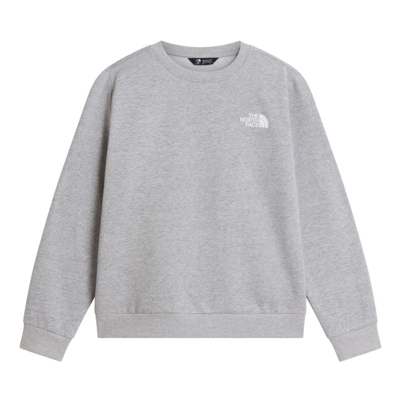Felpa Teen Evolution Box Nse Crew Pale Grey Heather