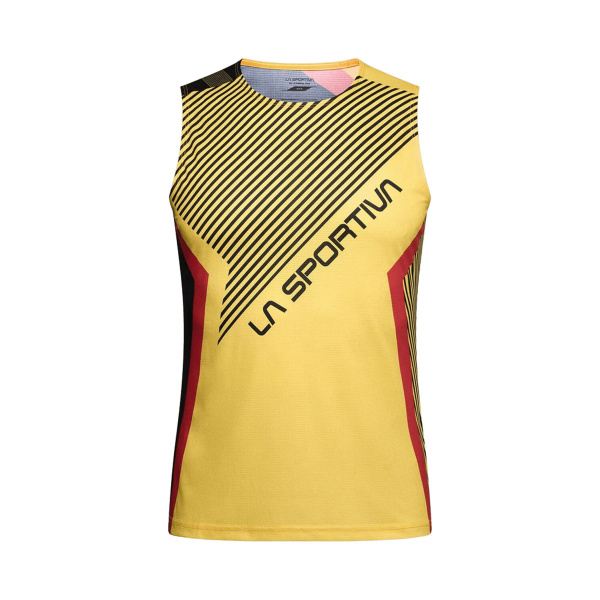Canotta La Sportiva Flow Black Yellow