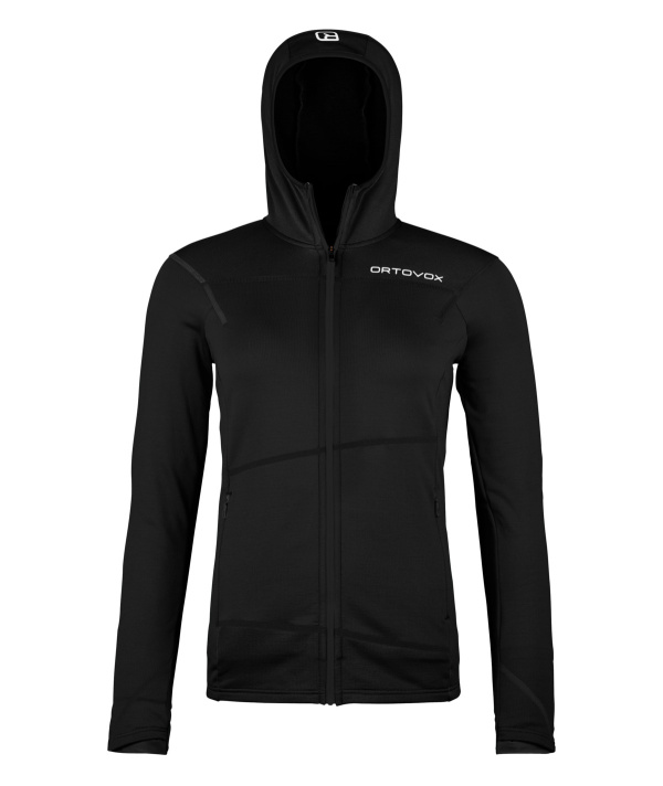 Fleece Ortovox W Light Hoody Black Raven
