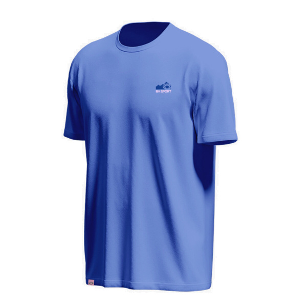 T-shirt Bv Sport Trek Summit Lyocell Alpes Bleu