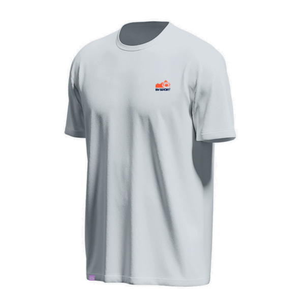 T-shirt Bv Sport Trek Summit Lyocell Dolomites Gris