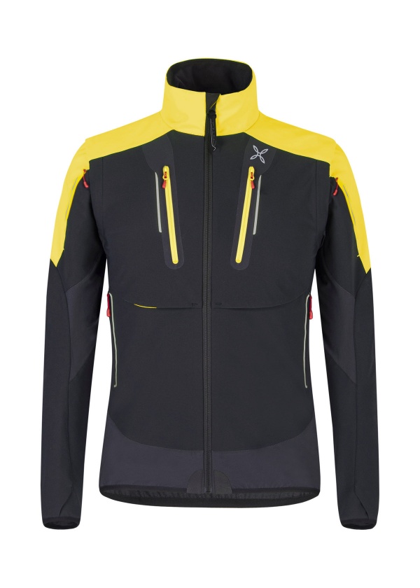 Jacket Montura Brave 2 Nero Giallo