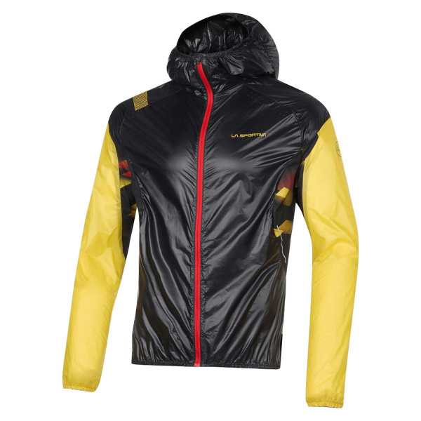 Jacket La Sportiva Blizzard Windbreaker Yellow Black