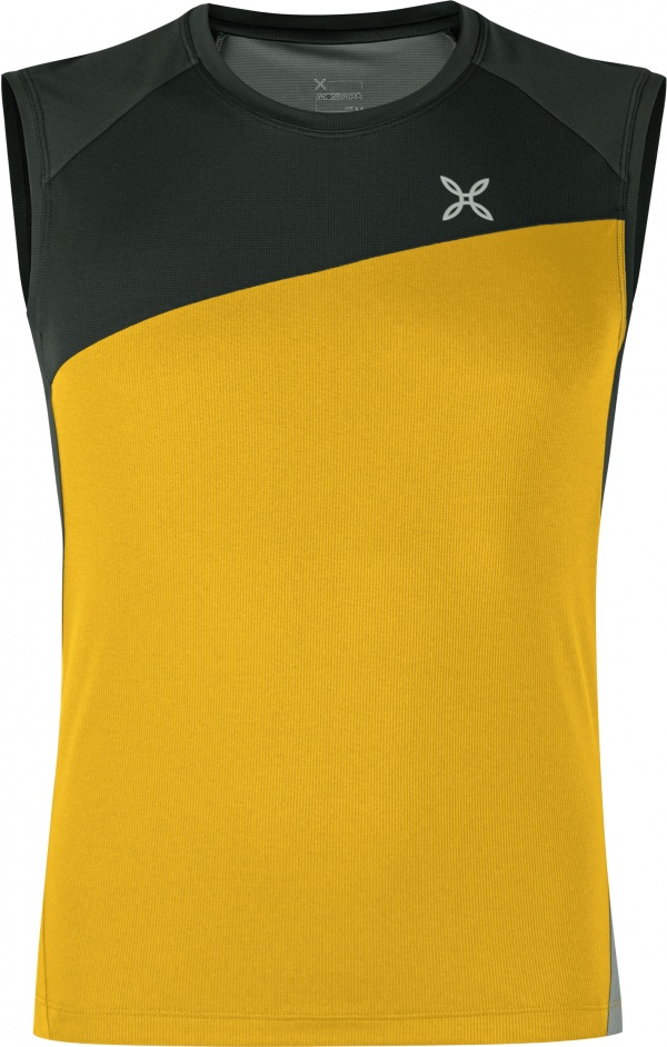 Canotta Montura Color Blocking Mustard