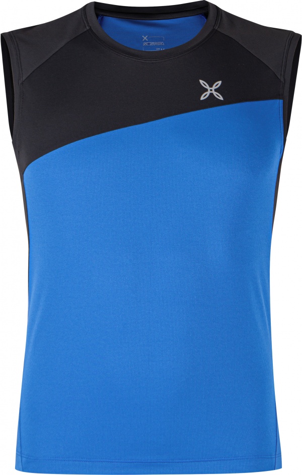 Canotta Montura Color Blocking B.blue