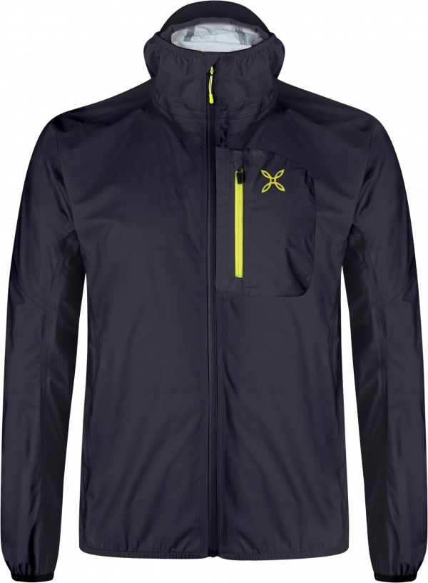 Jacket Montura Shadow Black Verde Lime