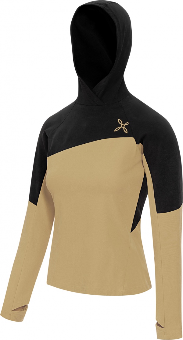 Maglia Montura W Free Evo Hooded Desert Beige