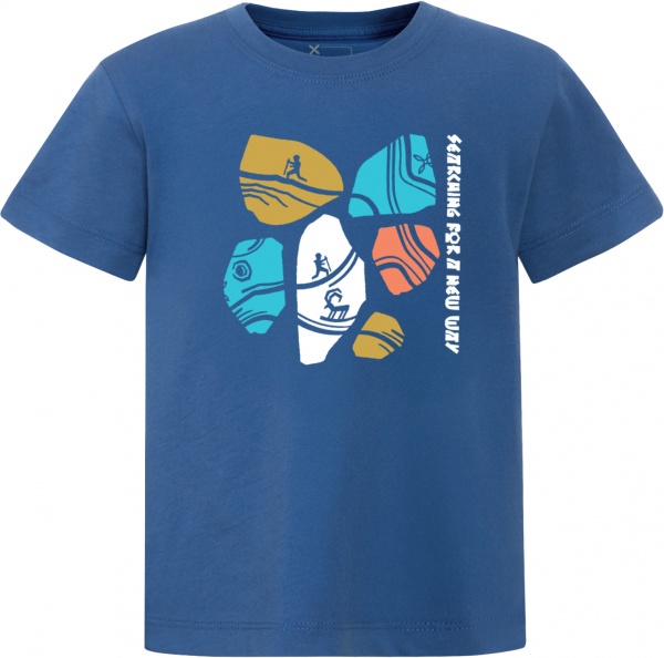 T-shirt Montura Baby Limestone B.blue