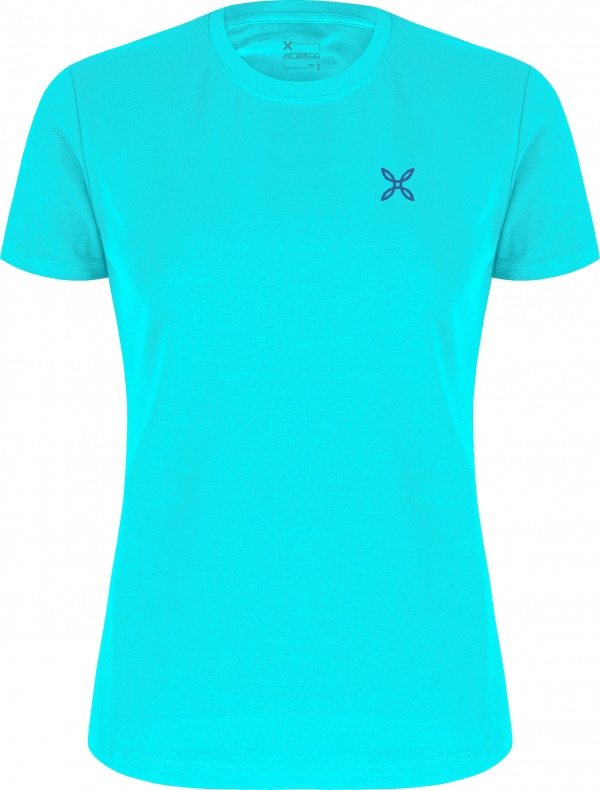 T-shirt Montura W Rock Painting Turquoise