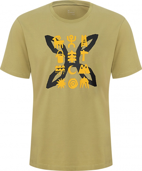 T-shirt Montura Rock Painting Desert Beige