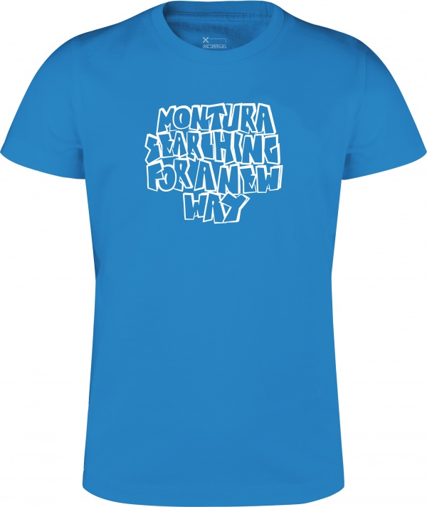 T-shirt Montura Kids Knots B.blue