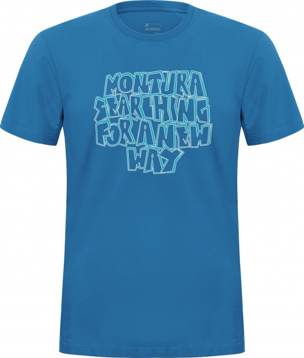 T-shirt Montura Knots B.blue