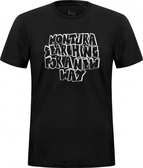 T-shirt Montura Knots Black