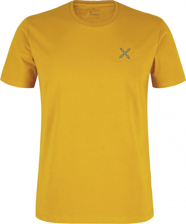 T-shirt Montura Basic Logo Mustard