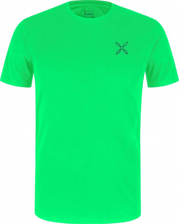T-shirt Montura Pencil Logo Vibe Green