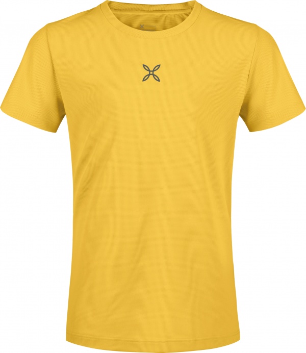 T-shirt Montura Kids Deltapeak Mustard