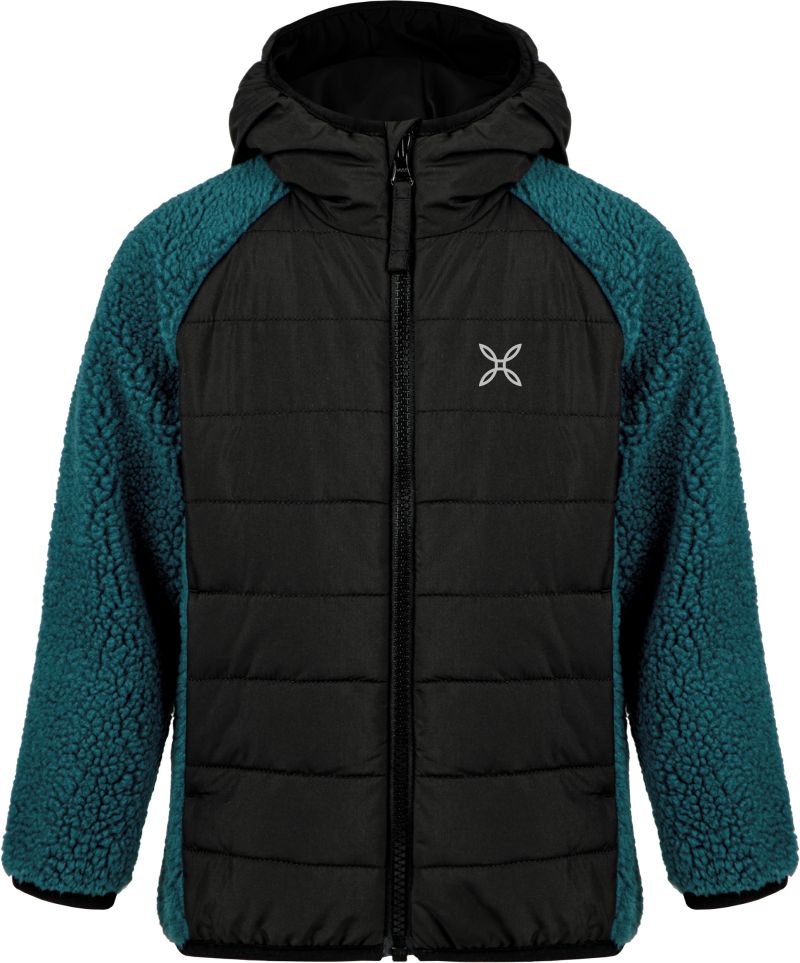 Giacca Baby Sherpa Hybrid Steel Blue