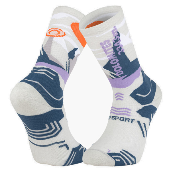 Calzini Bv Sport Trek Summit High Lyocell Dolomites Gris