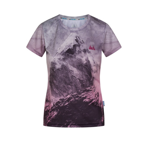 T-shirt Wild Tee W Himalaya White Pink