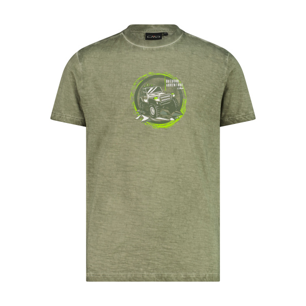 T-shirt Cmp Kid Pigment Dye Slub Jersey Sage