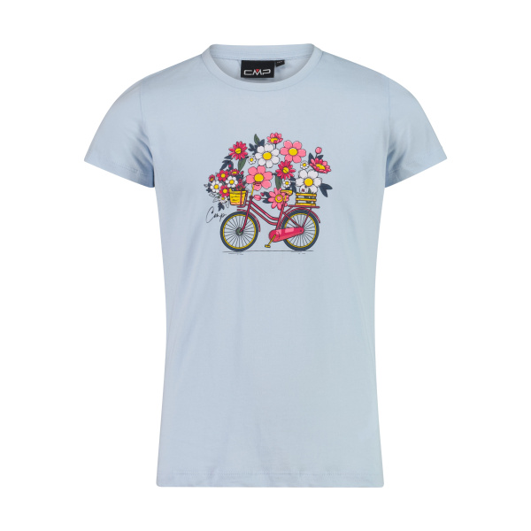 T-shirt Cmp Kid G Cotton Sky Blue