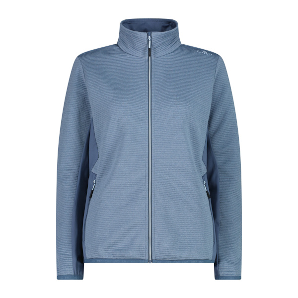 Jacket Cmp W Striped Jacquard Space Mel.