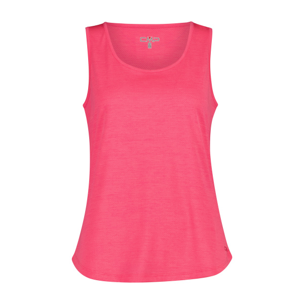 Canotta Cmp W Jacquard Jersey Pink Fluo