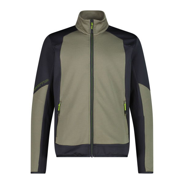 Jacket Cmp Grid Tech Sage