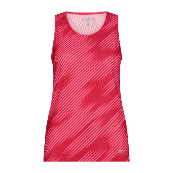 Canotta Cmp W Mesh Magenta Pink Fluo