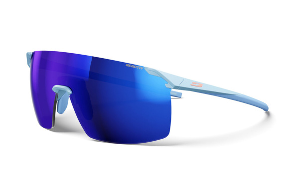 Occhiale Julbo Faster M Azzurro Opaco Reactiv 1-3 High Contr