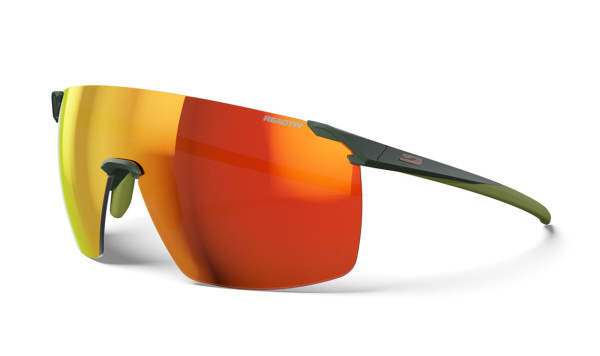 Occhiale Julbo Faster L Verde Militare Reactiv 1-3 Light