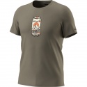 T-SHIRT DYNAFIT GRAPHIC COTTON FALLER ROCK BEER CAN