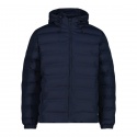 JACKET CMP FIX HOOD WELDED STRETCH BLACK BLUE