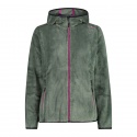 JACKET CMP W FIX HOOD HIGHLOFT MINERAL