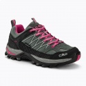 SCARPA CMP W RIGEL LOW TREKKING GREY FUXIA ICE