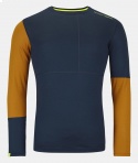 MAGLIA ORTOVOX 185 ROCK N WOOL LONGT SLEEVE DEEP OCEAN